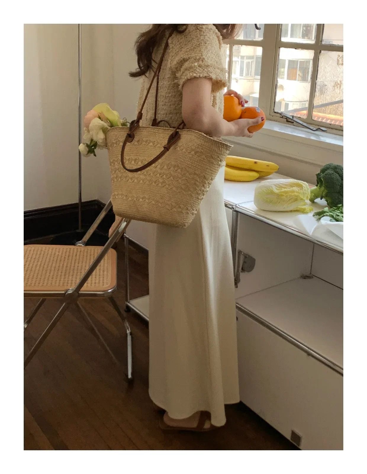 2024 Women Summer Straw Bag Hand Bag Famous Brand Beach Bags Luxury Designer Raffia Handbag Travel Ladies Basket Tote Carrycot