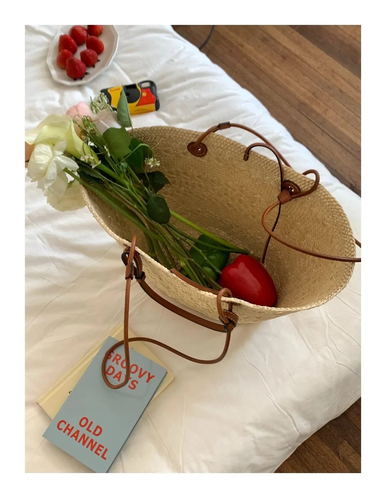 2024 Women Summer Straw Bag Hand Bag Famous Brand Beach Bags Luxury Designer Raffia Handbag Travel Ladies Basket Tote Carrycot