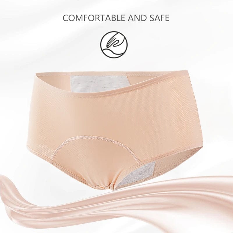 3pcs/Set Leak Proof Menstrual Panties Women Period Underwear Sexy Pants Physiological Underwear Plus Size Waterproof Briefs