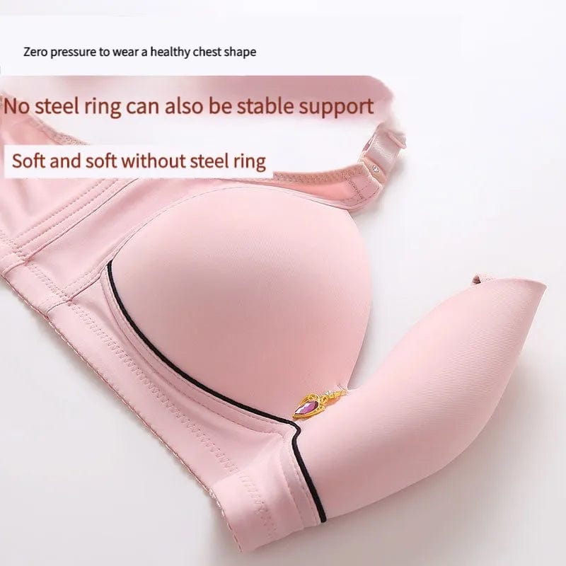 BC Cup New Sexy Large Size No Steel Ring Comfortable Lingerie Push Up Breathable Women's Underwear Thin Cup Glossy Bras Mujer