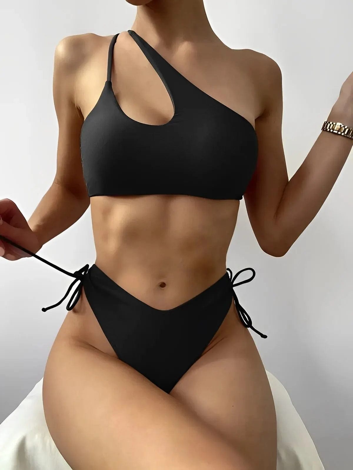 Black / M Bikinis 2024 Women