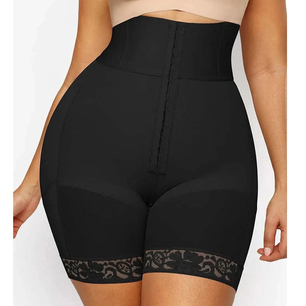 Black / XXXL 3 Boned Sculpt High Waist Booty Shorts High Waist Shaping Shorts for Women, Tummy Control Underwear for a Flawless Silhouette