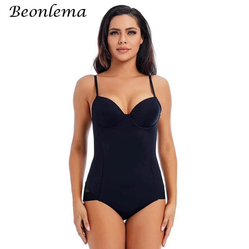 Bodysuit Women Shapewear Body Shaper With Cup Compression Bodies Belly Sheath Waist Trainer Reductive Slimming Underwear