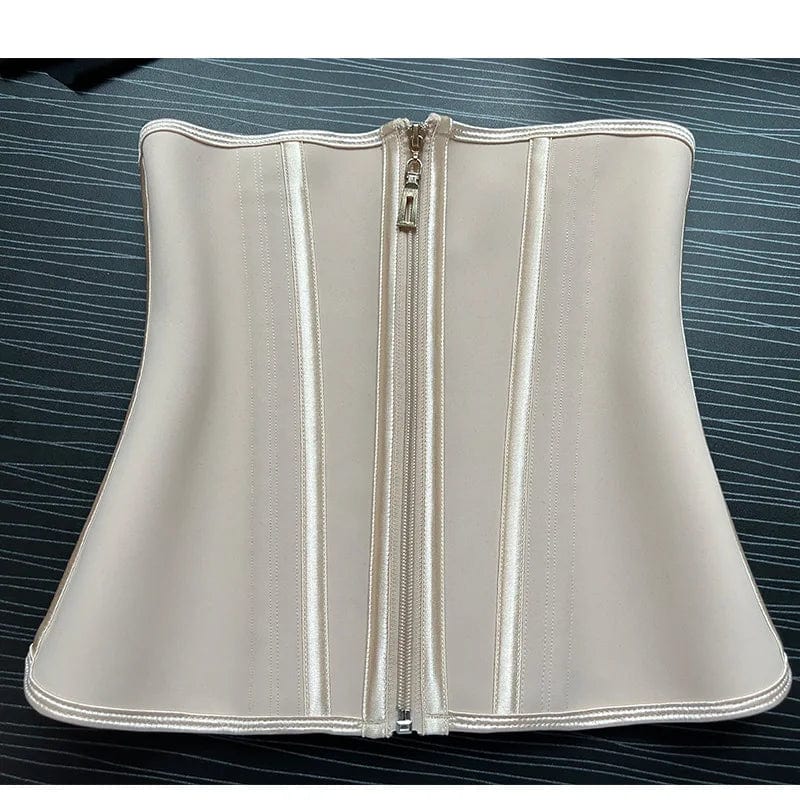 Fajas Colombianas Latex Waist Trainer Double Compression BBL Shaper Tummy Control Slimming Sheath Flat Belly 13 Steel Bones Belt