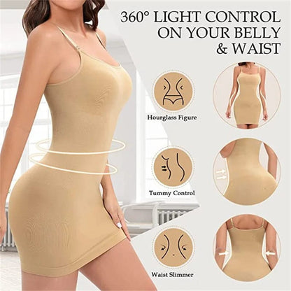 GUUDIA Shapewear Slips for Under Dresses Dress Slips Body Shaper