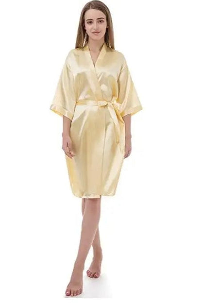 Lingerie femme - Robe Mi-Longue en Soie