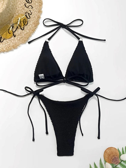 Maillot de bain - Bikini Deux Pièces à Ficelles