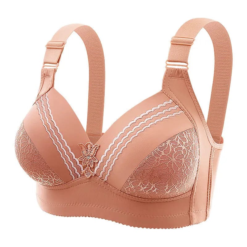 New High-grade Large Size Thin Cup Beauty Back Underwear Comfortable Adjustment Breathable Sweat-Absorbing Women Bras Ropa Mujer