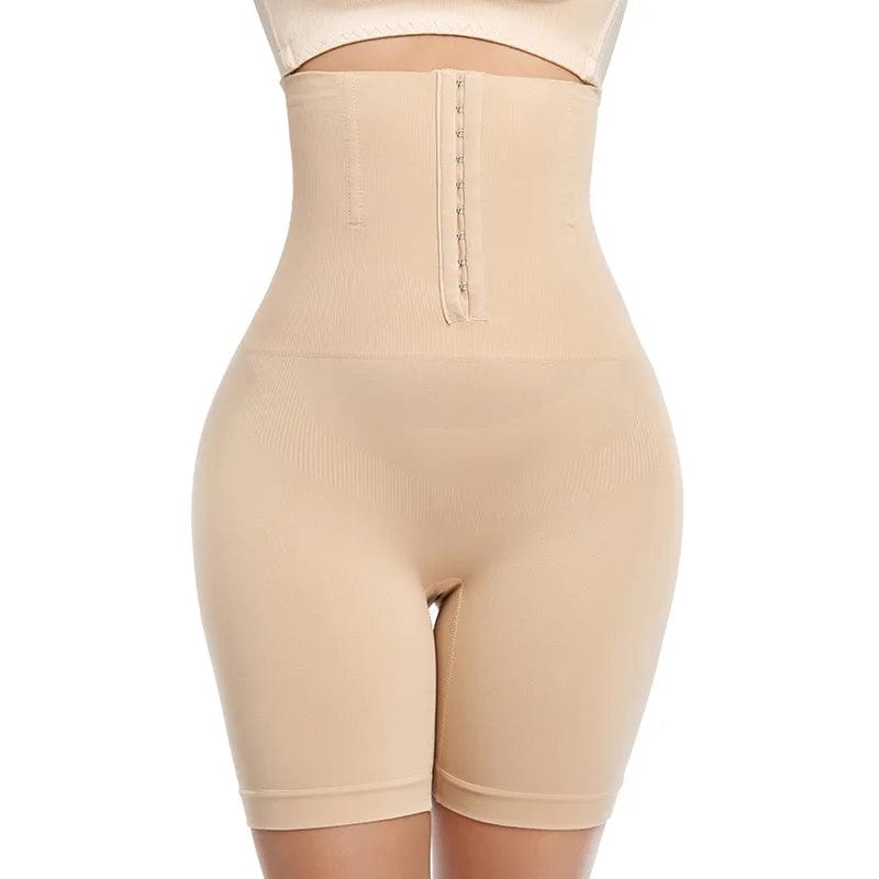 Nude / 4XL XS Short Faja Body Shaper Plus Size Shapewear Women