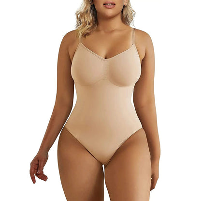 Nude / S / CHINA Corset Bodysuit String Gainant