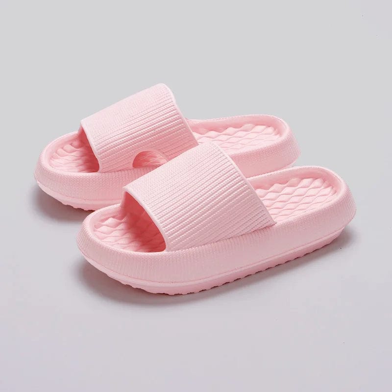 Rose / 42-43 Chaussons d'Intérieur Confortables pour Femmes