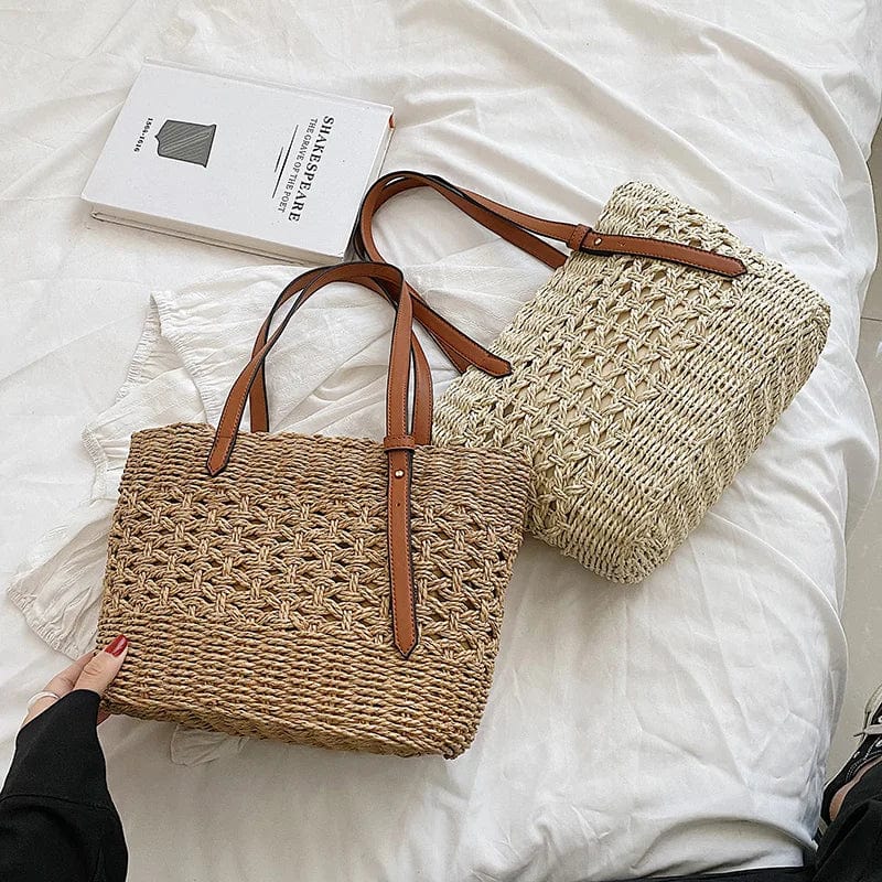 Sac en Paille Tressée Tendance