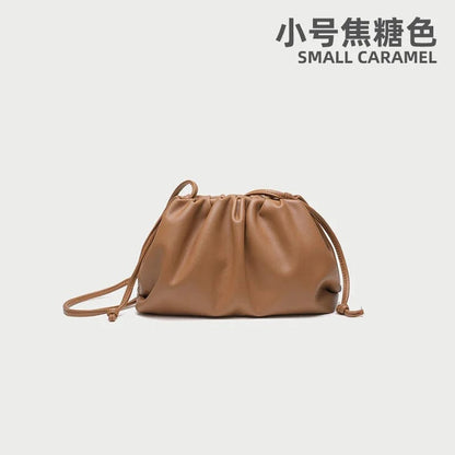 small caramel Designer Soft Pu Leather Women Shoulder Bag High Quality Small Crossbody Bags for Women Fashion Female Handbags Messenger Bags