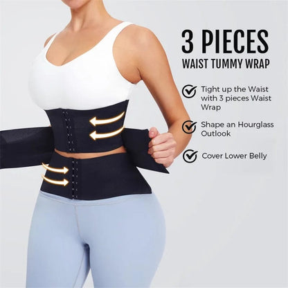 Waist Trainer Corset Women Binders Shapers Tummy Wrap Body Shapewear Slimming