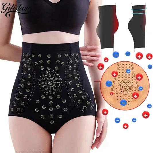 Women Shapewear Flat Belly Sheathing Panties High Waist Slimming Shorts Waist Trainer Ionstech Unique Fiber Restoration Shaper